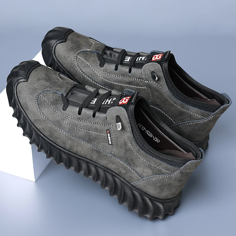 ReliefFootTM⏰Promotion - 70% OFF🔥Men's Handcrafted Genuine Leather Waterproof Anti-Slip Boots