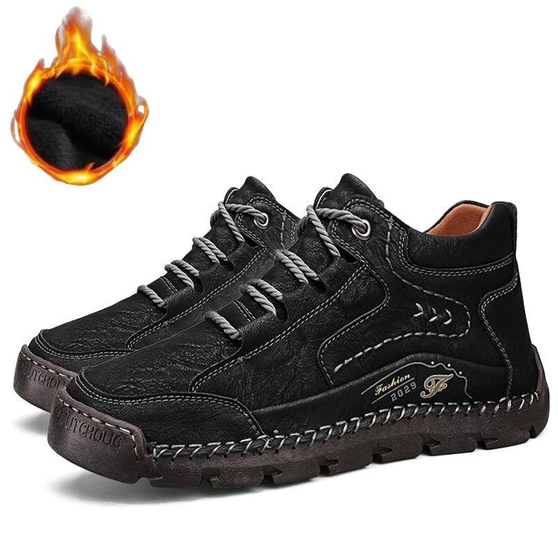 (🔥CLEARANCE SALE - 70% OFF)Handcrafted Men's Leather Shoes - Relieve Foot Pain