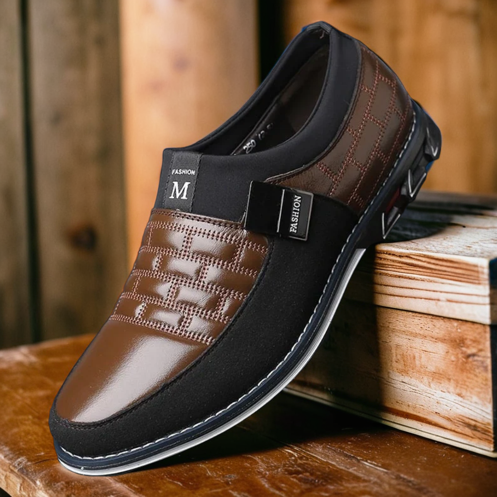 Oxford DerbyTM Slip-On | Refined Leather Loafers