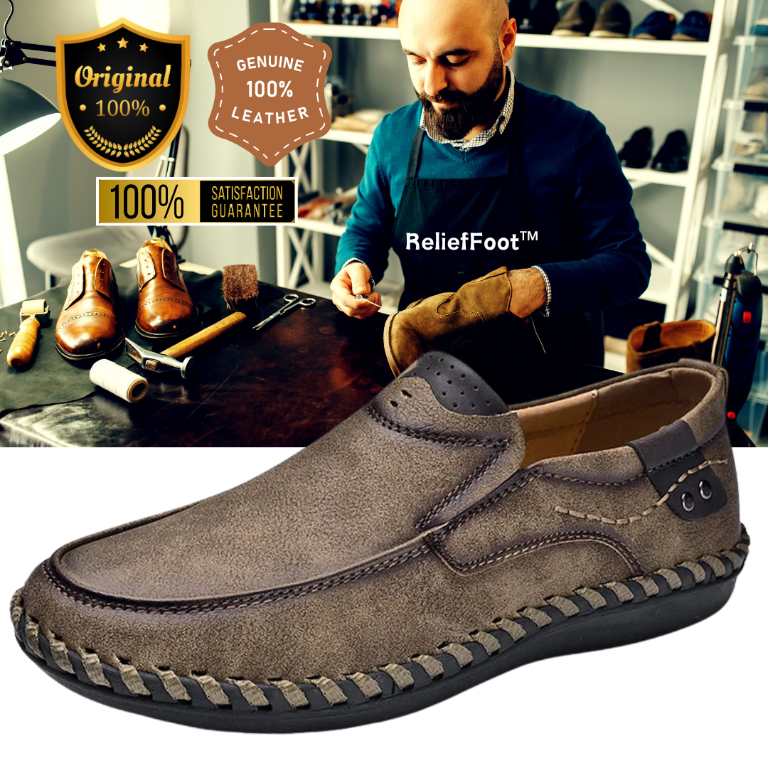 ⏰Promotion 70% OFF - Spring New Men's Orthopedic Comfortable Casual Genuine Leather Slip On Loafers