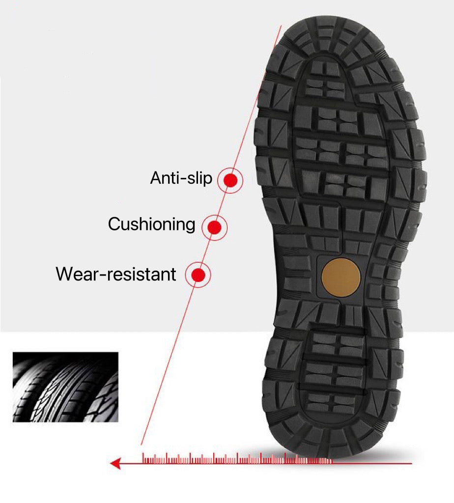 ReliefFootTMGARB Men's handmade cowhide porous breathable shoes