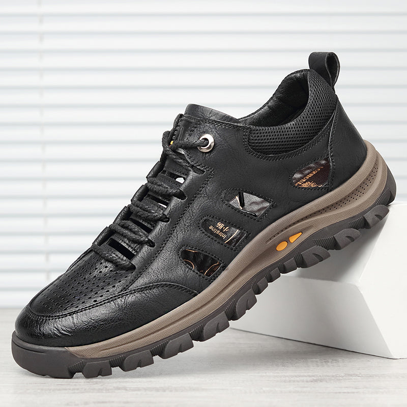 ReliefFootTMGARB Men's handmade cowhide porous breathable shoes