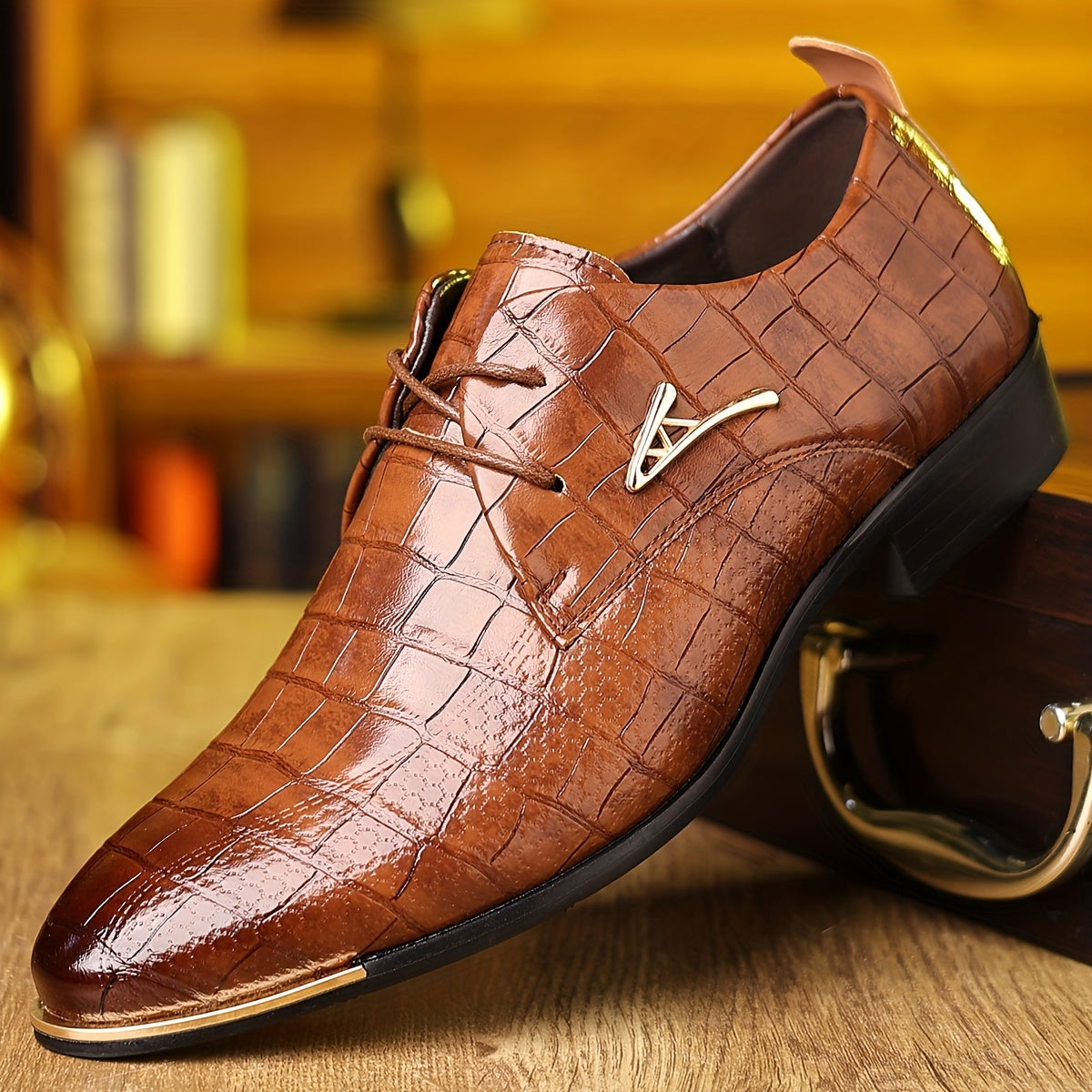 (Clearance-50%off) Langford Vintage Appeal | Leather Oxford Shoes