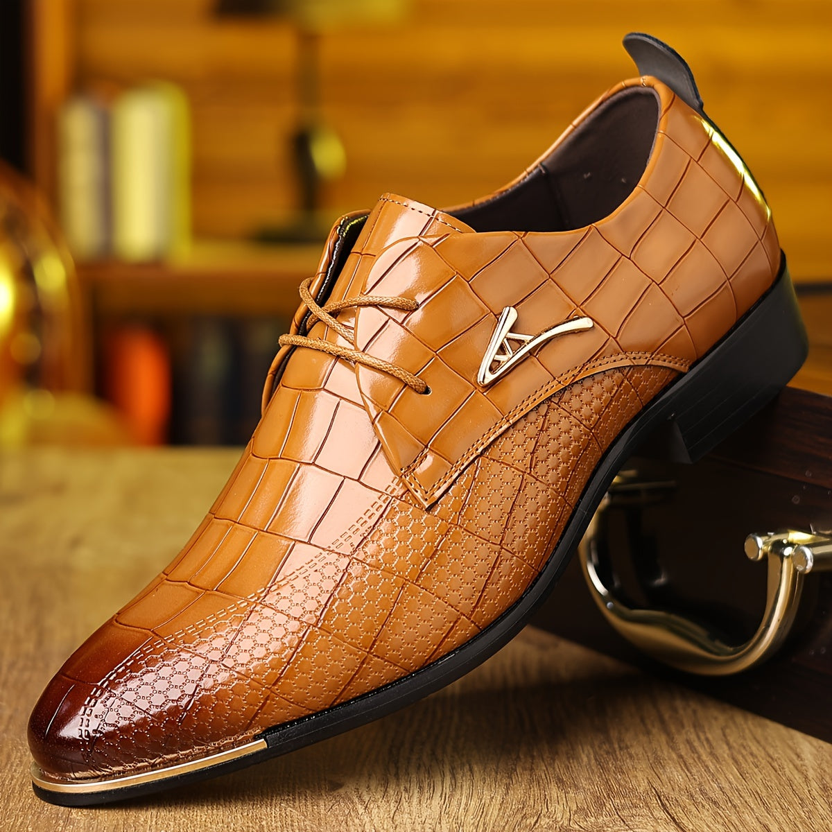 (Clearance-50%off) Langford Vintage Appeal | Leather Oxford Shoes