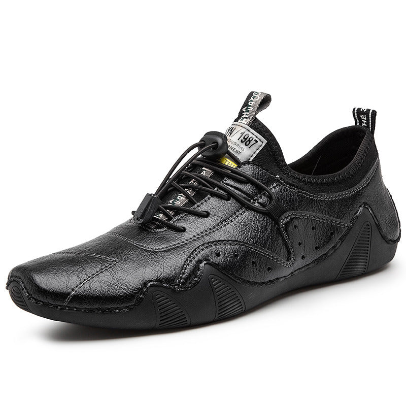 ReliefFootTM ⏰Promotion - 70% OFF🔥 Men's Handmade Orthopedic Breathable Lace-up Leather Shoes
