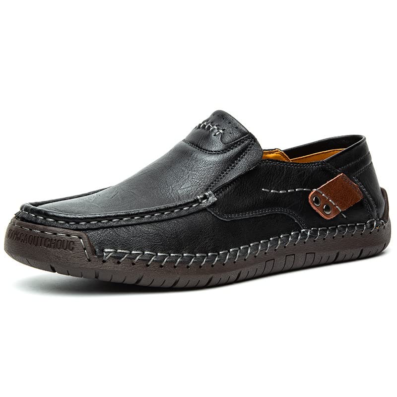 ⏰Last Day 50% OFF🔥 Men's Handmade Genuine Leather Slip-On Loafers