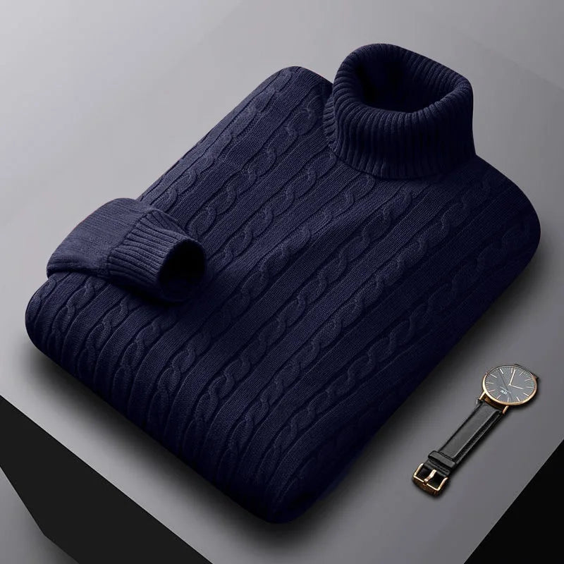 Glorivia™ | Men's Luxury Cashmere Sweater