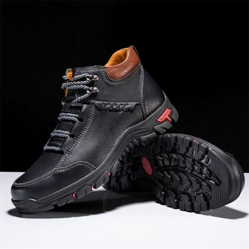 (🔥CLEARANCE SALE - 70% OFF)Men's Luxury Premium Cowhide Boots Casual Boots Orthopedic Waterproof Comfortable