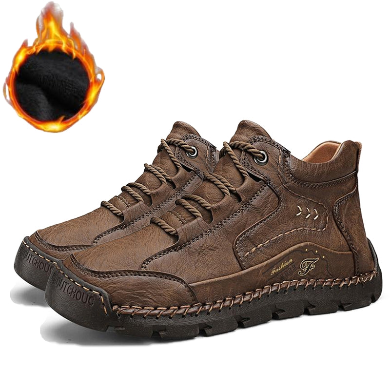 (🔥CLEARANCE SALE - 70% OFF)Handcrafted Men's Leather Shoes - Relieve Foot Pain