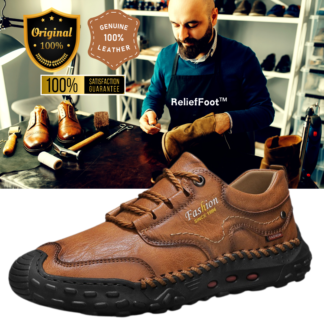 (🔥CLEARANCE SALE - 70% OFF) Men's Hand-Sewn Composite toe Cowhide Shoes Casual Shoes