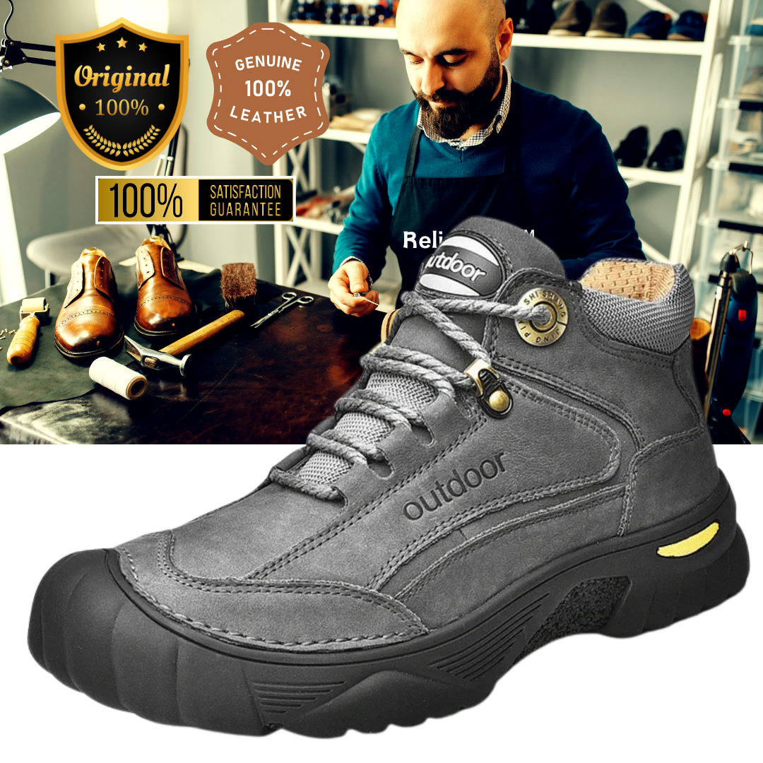 ReliefFootTM⏰Promotion - 70% OFF🔥 Explorer: Premium Handmade Leather Boots for Men