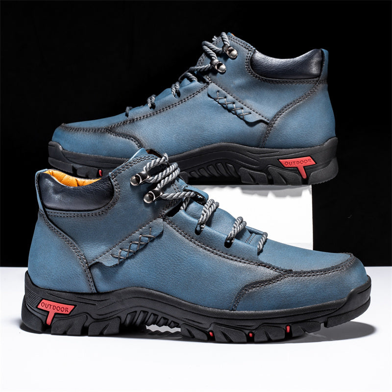 (🔥CLEARANCE SALE - 70% OFF)Men's Luxury Premium Cowhide Boots Casual Boots Orthopedic Waterproof Comfortable