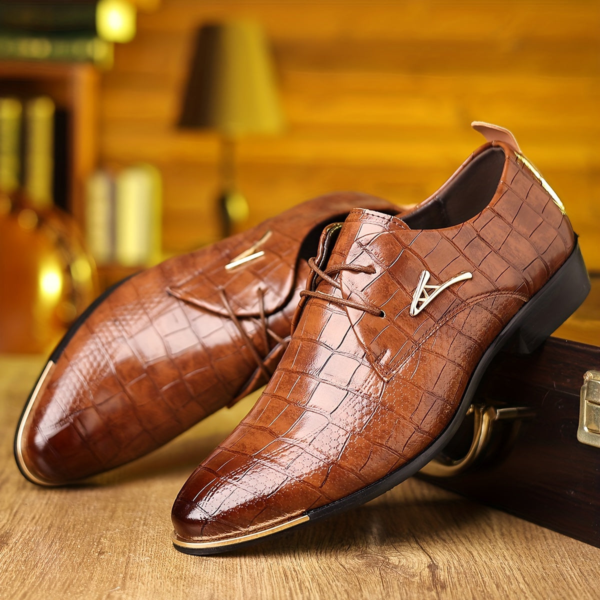 (Clearance-50%off) Langford Vintage Appeal | Leather Oxford Shoes