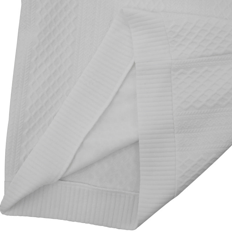 Men's Outdoor Casual Stand Cashmere Button Long Sleeve Sweater