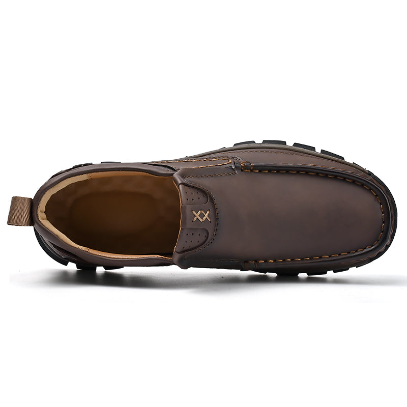 ⏰Promotion 50% OFF - 2024 New Men's Orthopedic Comfortable Casual Genuine Leather Slip On Loafers